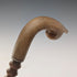 British vintage horn shaft horn handle walking stick 94cm